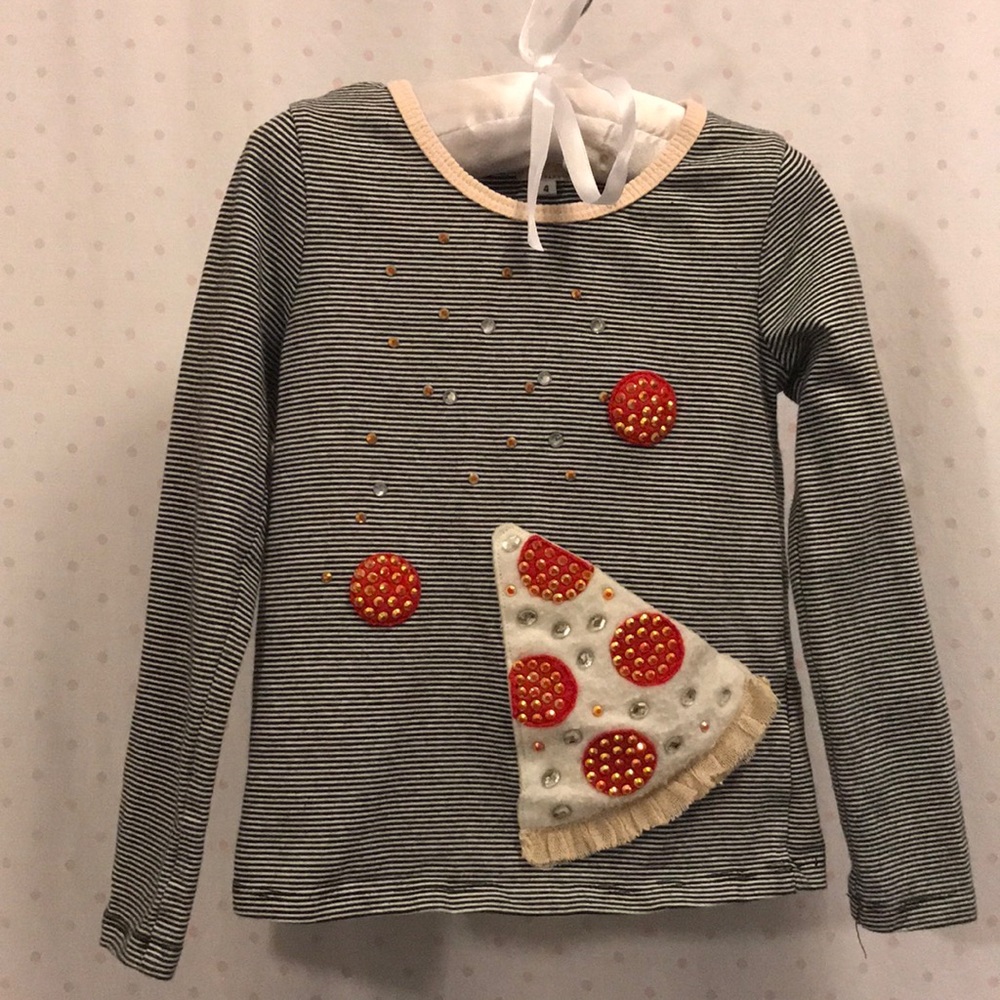 Girls 3T pizza shirt